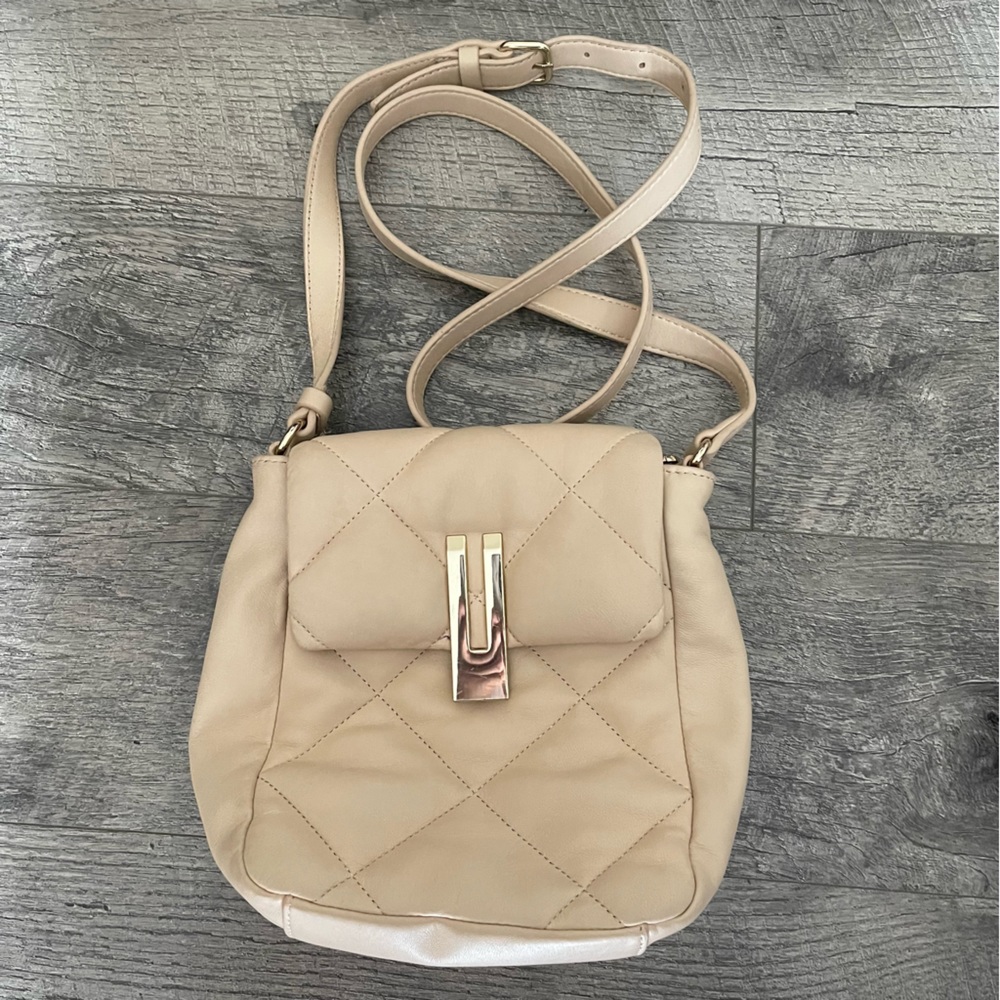 Vince camuto crossbody bag genuine leather